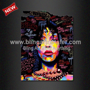 Hotsale Heat Transfers Afro Girl Iron On Design Hotsale Heat Transfers Afro Girl Iron On Design